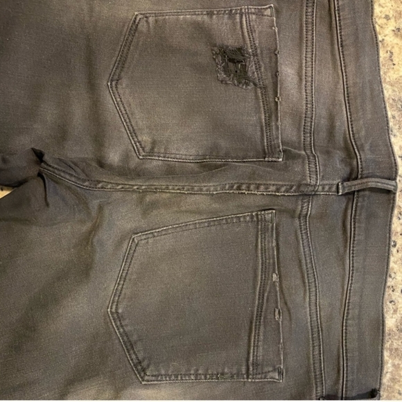 Rocker punk lace up jeans jeggings - Picture 5 of 5